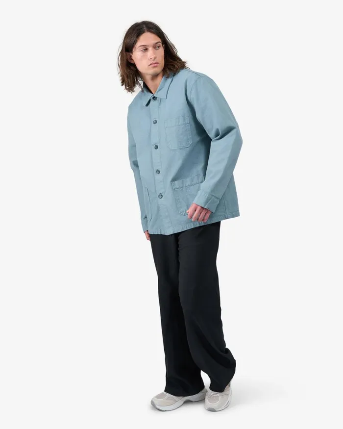 Men Workwear Jackets Colorful Standard Organic Workwear Jacket Sandstone Orange