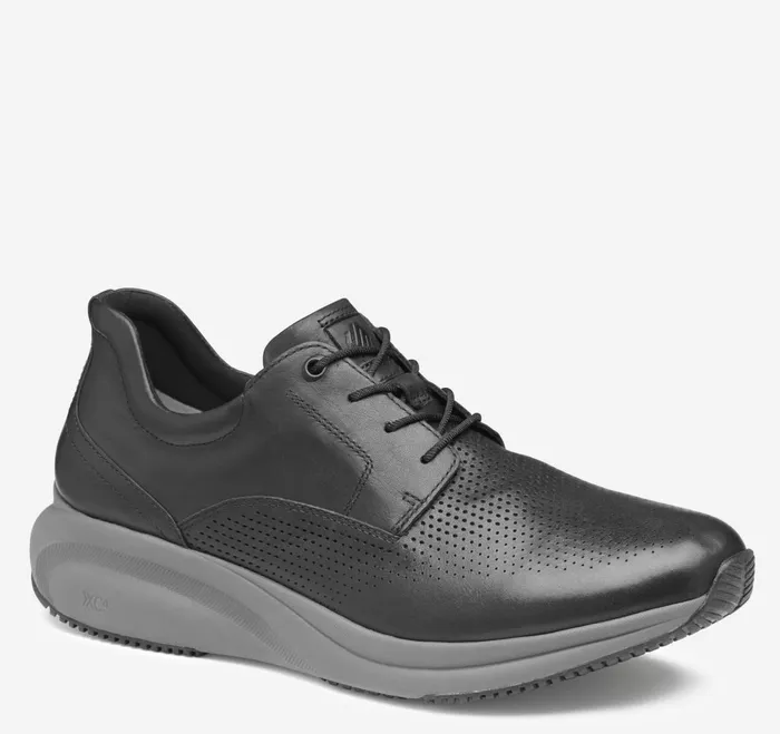 Men Xc4 Tr3Luxe Hybrid Black Waterproof Full Grain JohnstonandMurphy LaceUps