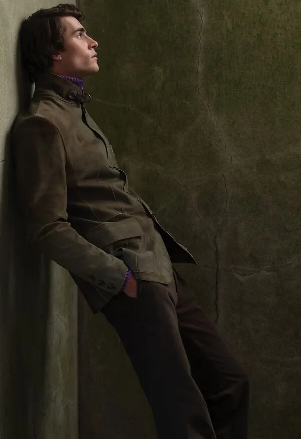 Mens James Horizontal Corduroy Trouser Aubergine Pants Paulstuart Mens James Horizontal Corduroy Trouser Aubergine Pants Paulstuart