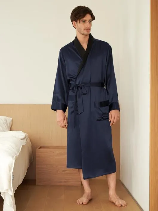 Mens Silk Robe Silk Sleepwear 100 Organic Silk Men Lilysilk Robes