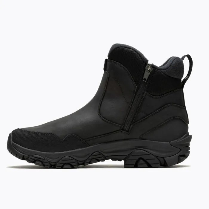 Merrell Boots Men Coldpack 3 Thermo Tall Zip Waterproof Wide Width Black
