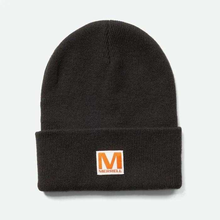 Merrell Hats MenWomen Patch Beanie Black