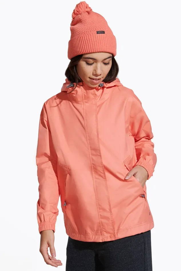 Merrell Outerwear Women Fallon Rain Jacket Cloud Camo