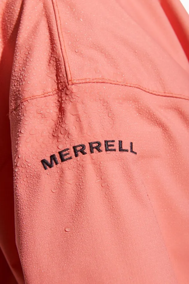 Merrell Outerwear Women Fallon Rain Jacket Cloud Camo