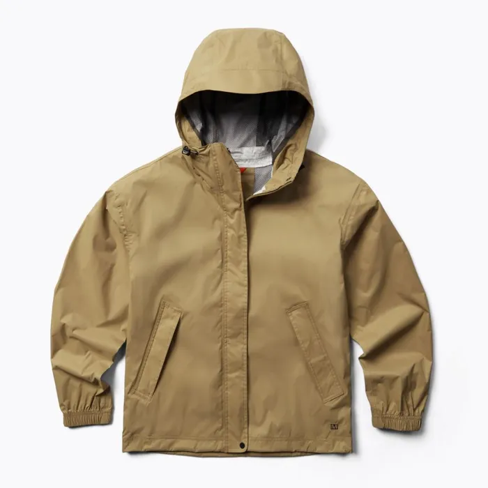 Merrell Outerwear Women Fallon Rain Jacket Sepia Tint