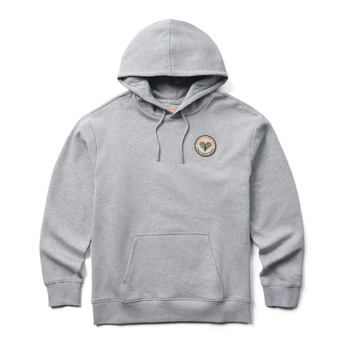 Merrell Tops Women Nurture Nature Patch Fleece Hoody Grey Heather