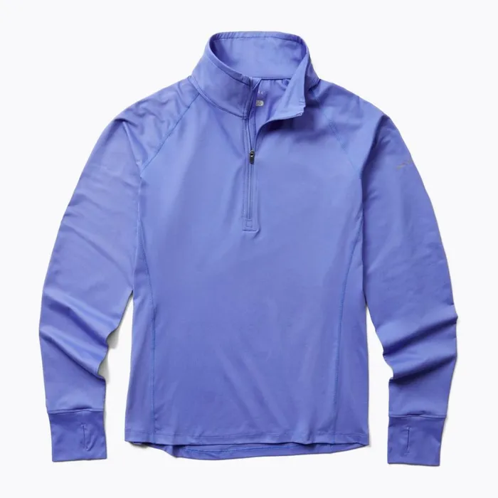 Merrell Tops Women Trail Running 14 Zip Baja Blue