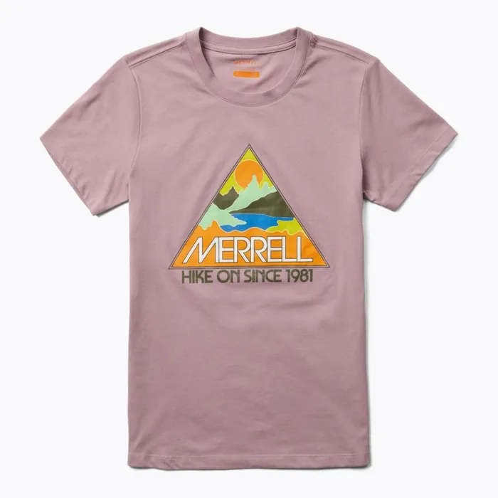 Merrell Tops Women Triangle Tee Elderberry