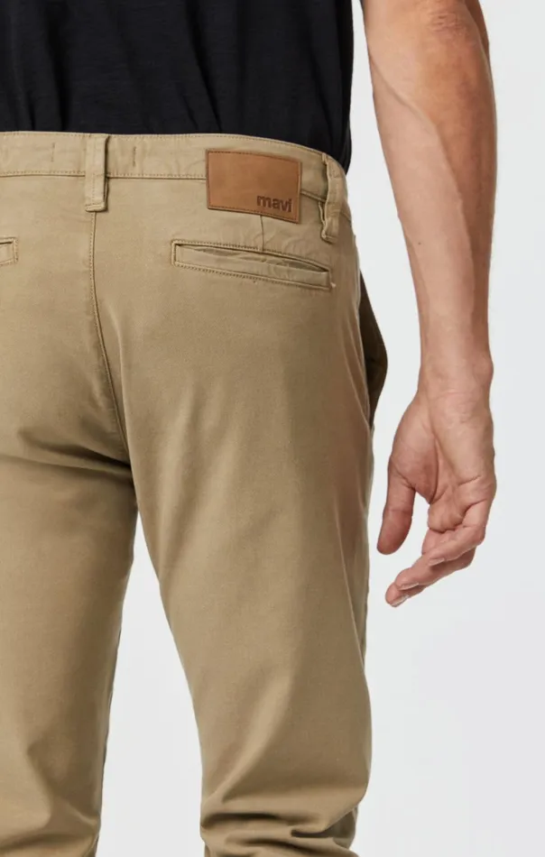 Milton Slim Straight Chino In Beige Luxe Twill Men Mavi Jeans Pants Milton Slim Straight Chino In Beige Luxe Twill Men Mavi Jeans Pants