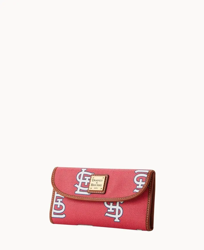 MLB Cardinals Continental Clutch Cardinals ManWoman Dooney and Bourke Wallets