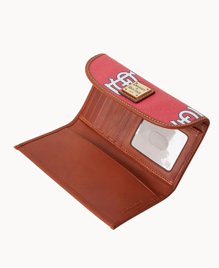 MLB Cardinals Continental Clutch Cardinals ManWoman Dooney and Bourke Wallets