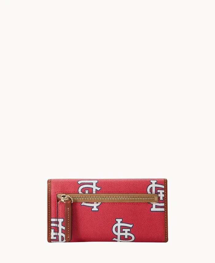 MLB Cardinals Continental Clutch Cardinals ManWoman Dooney and Bourke Wallets