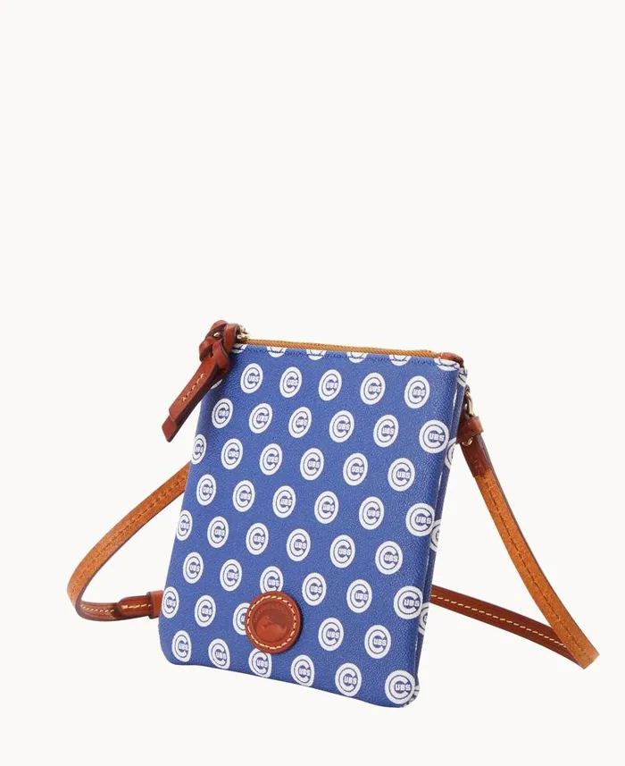 MLB Cubs Small North South Top Zip Crossbody Cubs Woman Dooney and Bourke Crossbodies MLB Cubs Small North South Top Zip Crossbody Cubs Woman Dooney and Bourke Crossbodies