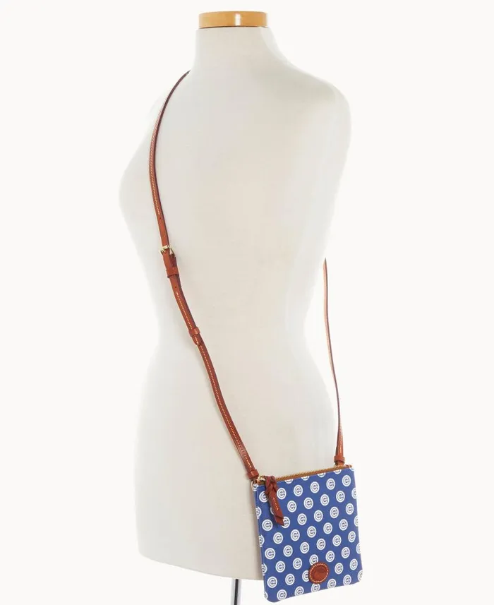 MLB Cubs Small North South Top Zip Crossbody Cubs Woman Dooney and Bourke Crossbodies MLB Cubs Small North South Top Zip Crossbody Cubs Woman Dooney and Bourke Crossbodies