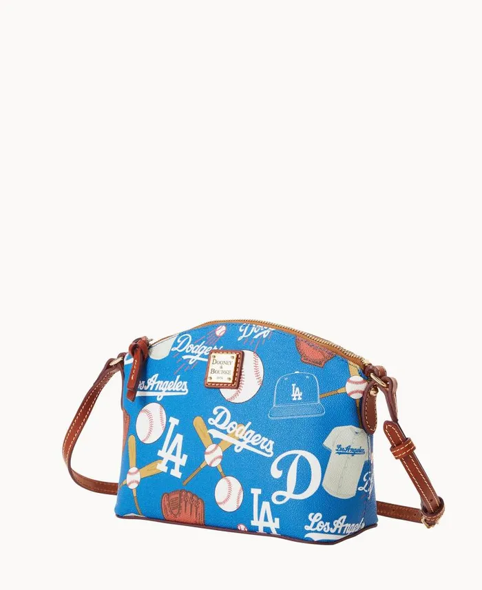 MLB Dodgers Suki Crossbody Dodgers Woman Dooney and Bourke Crossbodies MLB Dodgers Suki Crossbody Dodgers Woman Dooney and Bourke Crossbodies