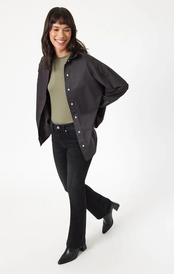 Molly Bootcut In Smoke Brushed Feather Blue Women Mavi Jeans Denim Molly Bootcut In Smoke Brushed Feather Blue Women Mavi Jeans Denim
