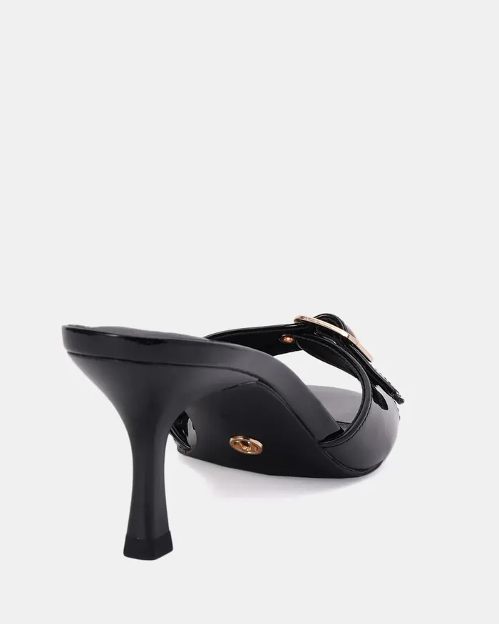 Mules VENEZIA Black Patent Mules 8211 NOVO Shoes Women
