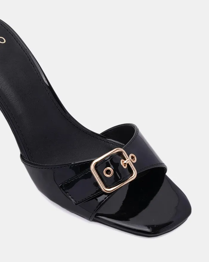 Mules VENEZIA Black Patent Mules 8211 NOVO Shoes Women