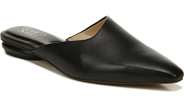 Mules Women Franco Sarto Franco Bridget 2 Mule Black Leather