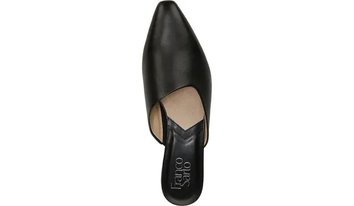 Mules Women Franco Sarto Franco Bridget 2 Mule Black Leather