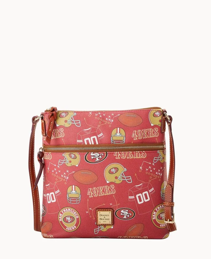 NFL 49ers Crossbody 49ers Woman Dooney and Bourke Crossbodies