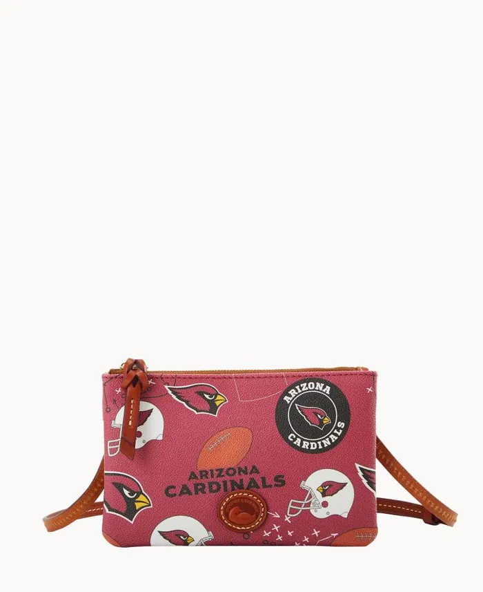 NFL AZ Cardinals Top Zip Crossbody Cardinals Woman Dooney and Bourke Crossbodies NFL AZ Cardinals Top Zip Crossbody Cardinals Woman Dooney and Bourke Crossbodies