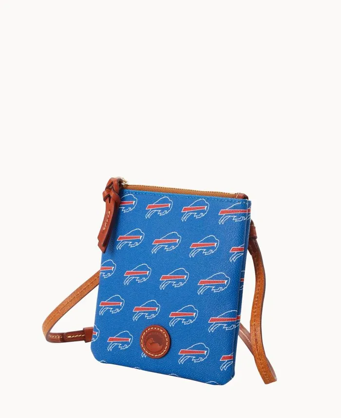 NFL Bills Small North South Top Zip Crossbody Bills Woman Dooney and Bourke Crossbodies NFL Bills Small North South Top Zip Crossbody Bills Woman Dooney and Bourke Crossbodies
