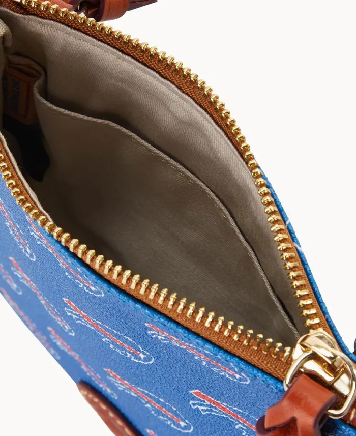 NFL Bills Small North South Top Zip Crossbody Bills Woman Dooney and Bourke Crossbodies NFL Bills Small North South Top Zip Crossbody Bills Woman Dooney and Bourke Crossbodies
