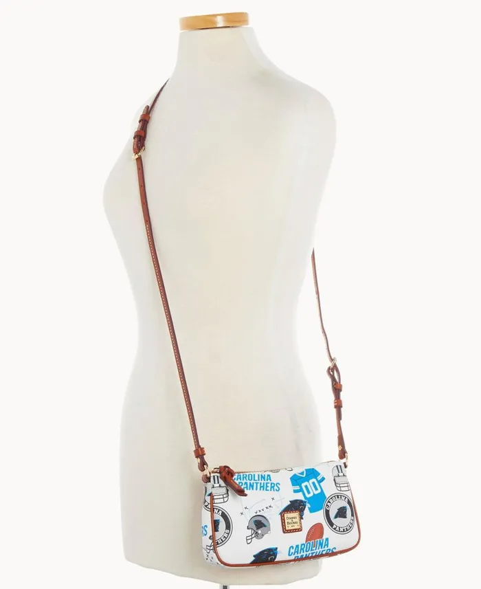 NFL Panthers Lexi Crossbody Sm Coin Case Panthers Woman Dooney and Bourke Crossbodies NFL Panthers Lexi Crossbody Sm Coin Case Panthers Woman Dooney and Bourke Crossbodies