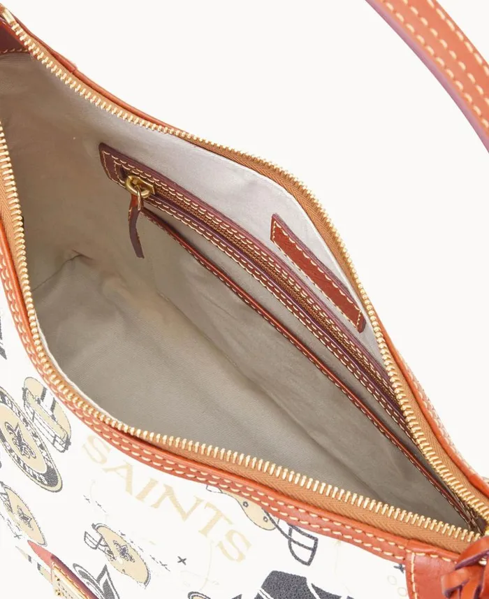 NFL Saints Hobo Saints Woman Dooney and Bourke Shoulder Bags NFL Saints Hobo Saints Woman Dooney and Bourke Shoulder Bags
