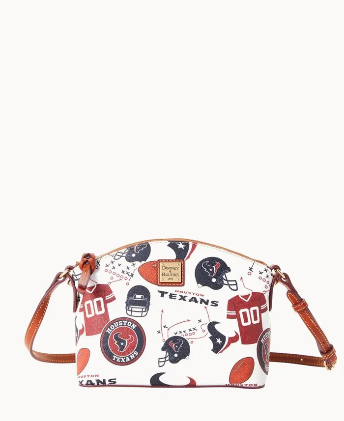 NFL Texans Suki Crossbody Texans Woman Dooney and Bourke Crossbodies
