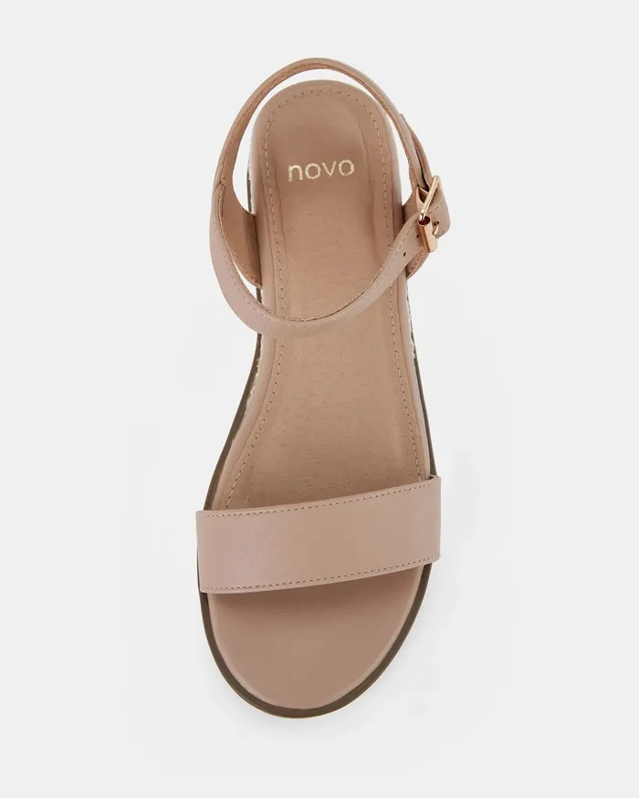 NOVO Shoes BARLETTA NUDE Women Wedges