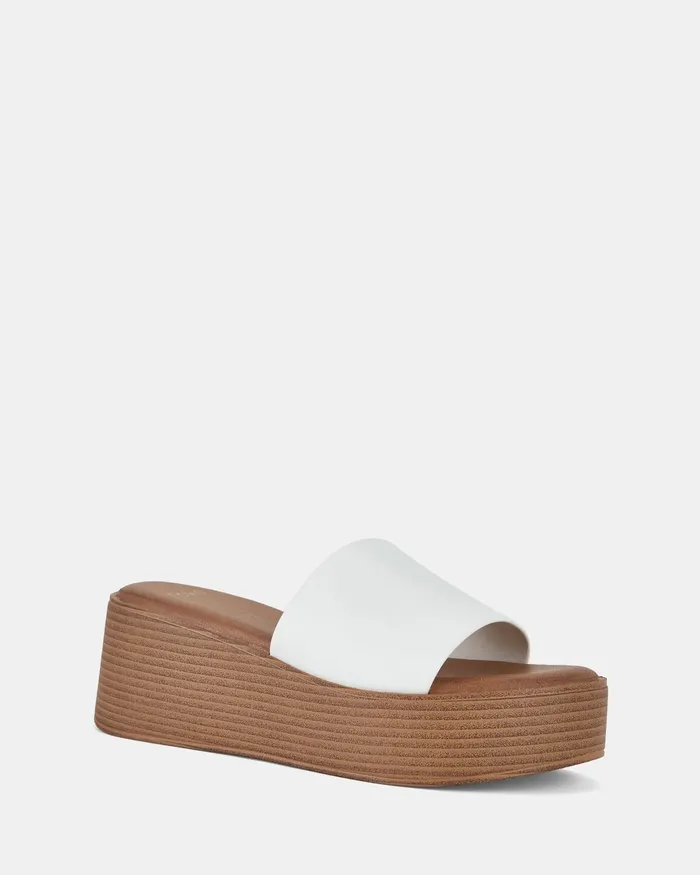 NOVO Shoes BENNIE WHITE Women Wedges