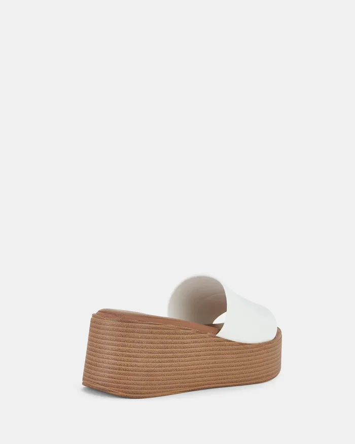 NOVO Shoes BENNIE WHITE Women Wedges