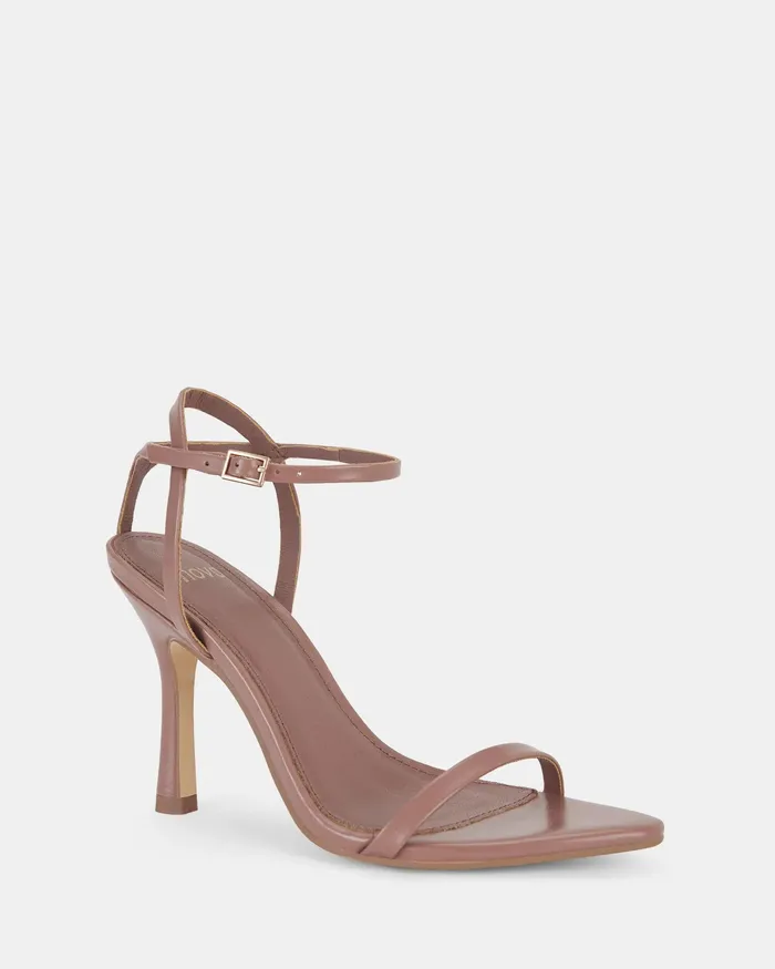NOVO Shoes Party Women YAZMEEN PLUM Open Toe Heels
