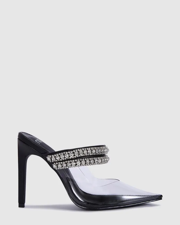 NOVO Shoes Party Women ZIDNEY BLACK Pumps