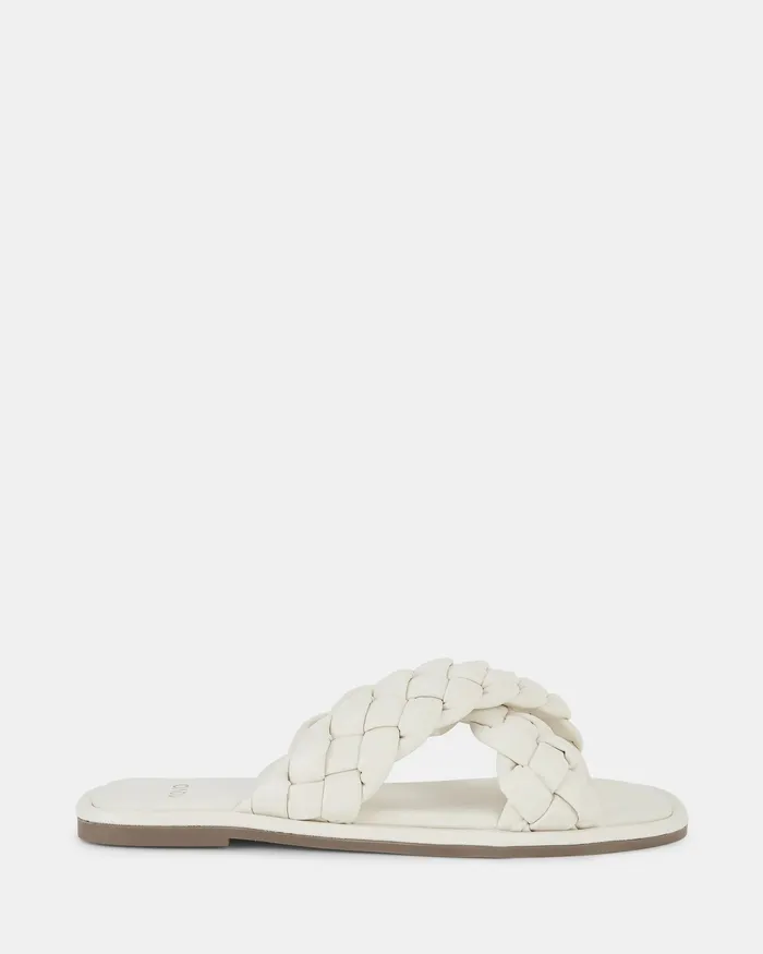 NOVO Shoes SHELLY CREAM Sandals Women Flat Sandals