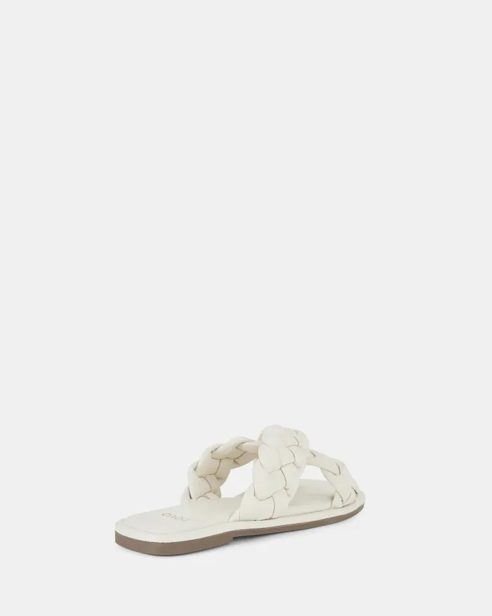 NOVO Shoes SHELLY CREAM Sandals Women Flat Sandals