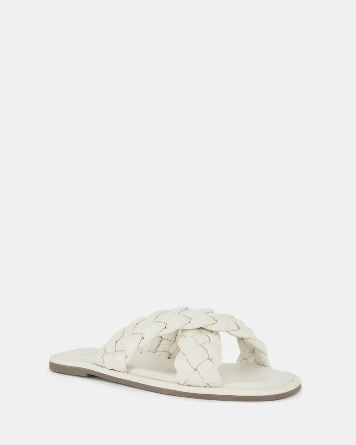 NOVO Shoes SHELLY CREAM Sandals Women Flat Sandals