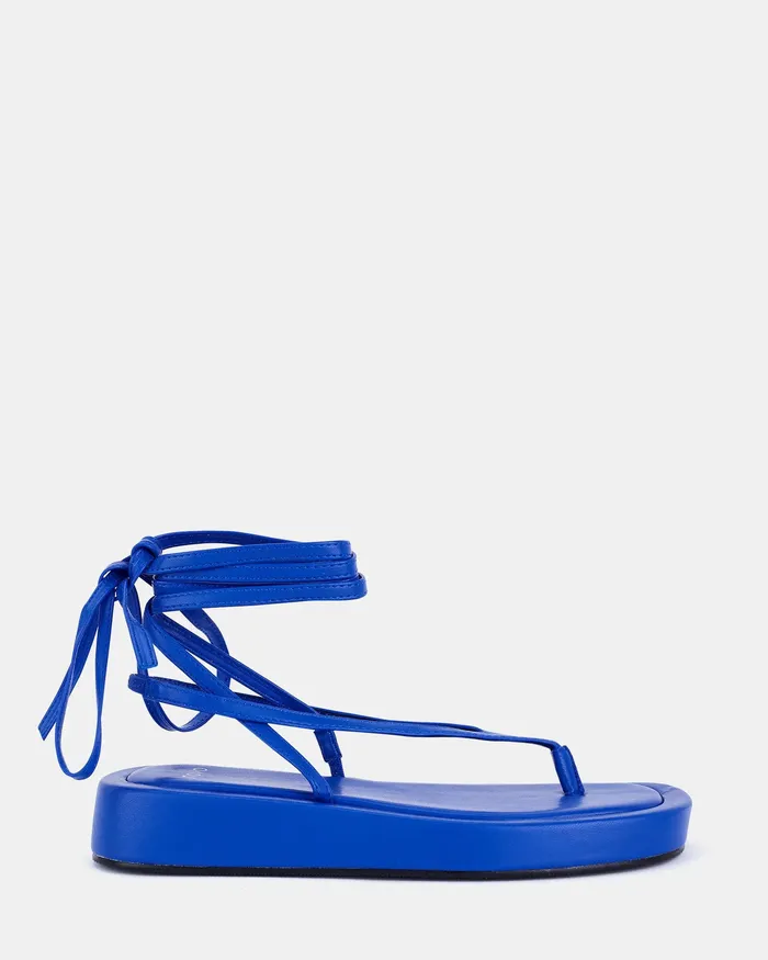 NOVO Shoes TALISHA COBALT Women Flatforms