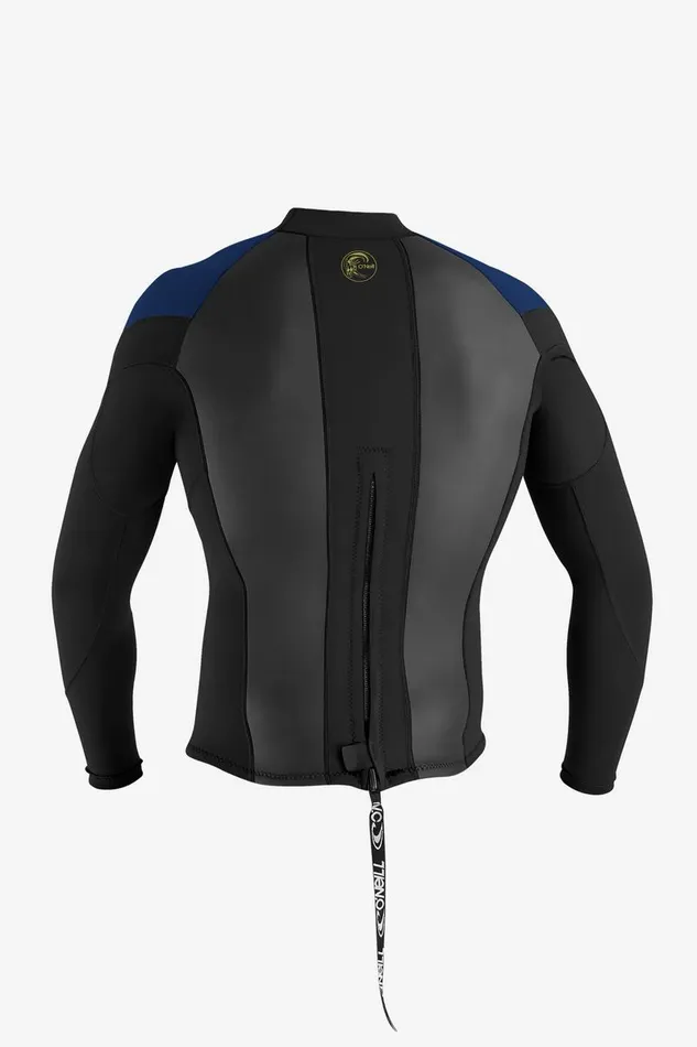 O039RIGINAL 21MM BACK ZIP JACKET Blknvyblk Men O039NEILL Men039S Wetsuits