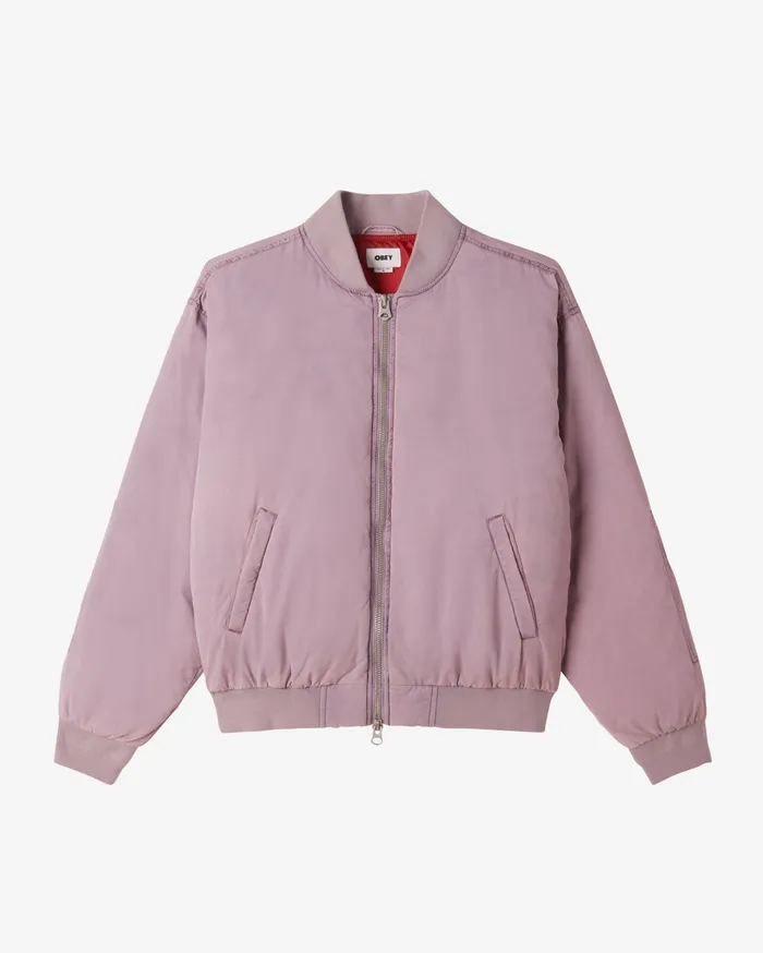 OBEY Clothing JACKETS Men FLIGHT BOMBER Potent Purple
