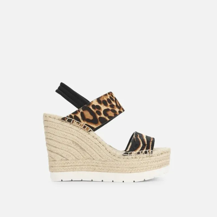 Olivia Simple Eva Animal Slingback Espadrille Graphic Zebra Women Kenneth Cole Sandals