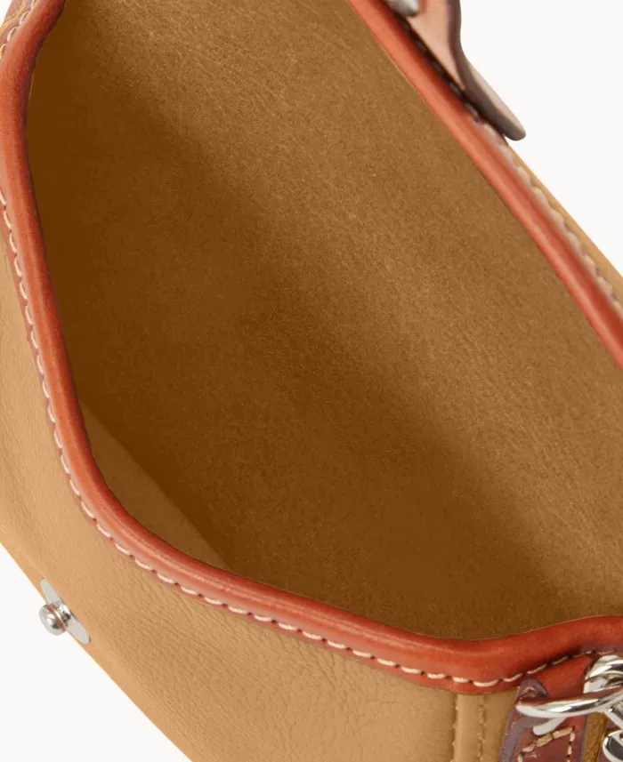 Oncour Cabriolet Flap Wristlet Tan ManWoman Dooney and Bourke Wallets Oncour Cabriolet Flap Wristlet Tan ManWoman Dooney and Bourke Wallets