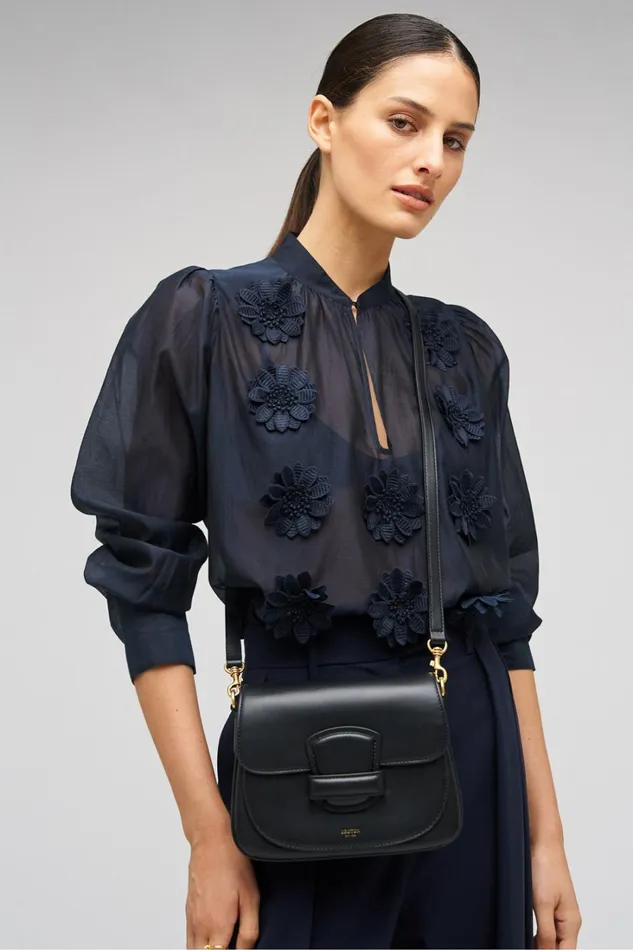 Oroton Carter Small Day Bag Black Women Shoulder Oroton Carter Small Day Bag Black Women Shoulder