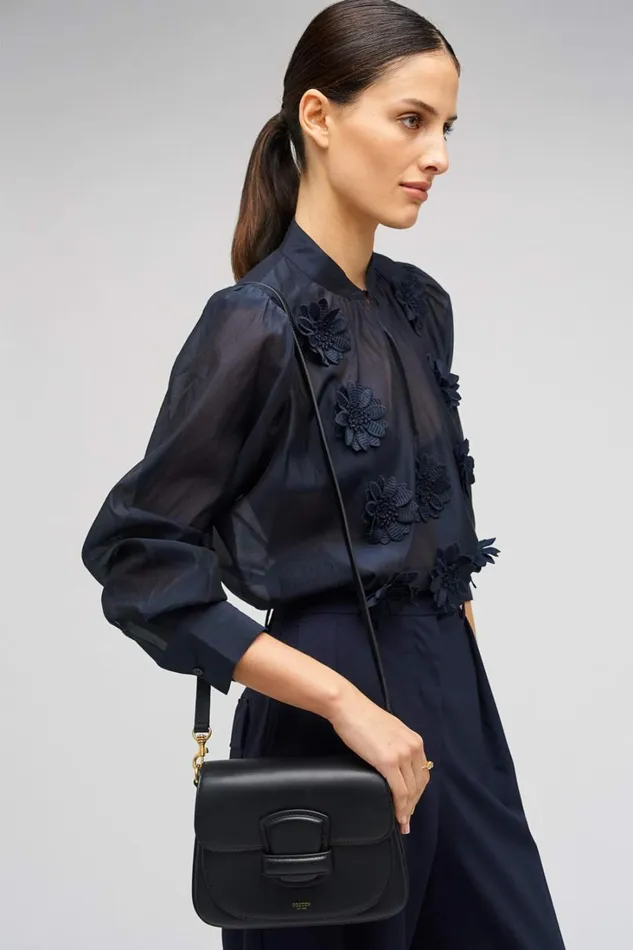Oroton Carter Small Day Bag Black Women Shoulder Oroton Carter Small Day Bag Black Women Shoulder