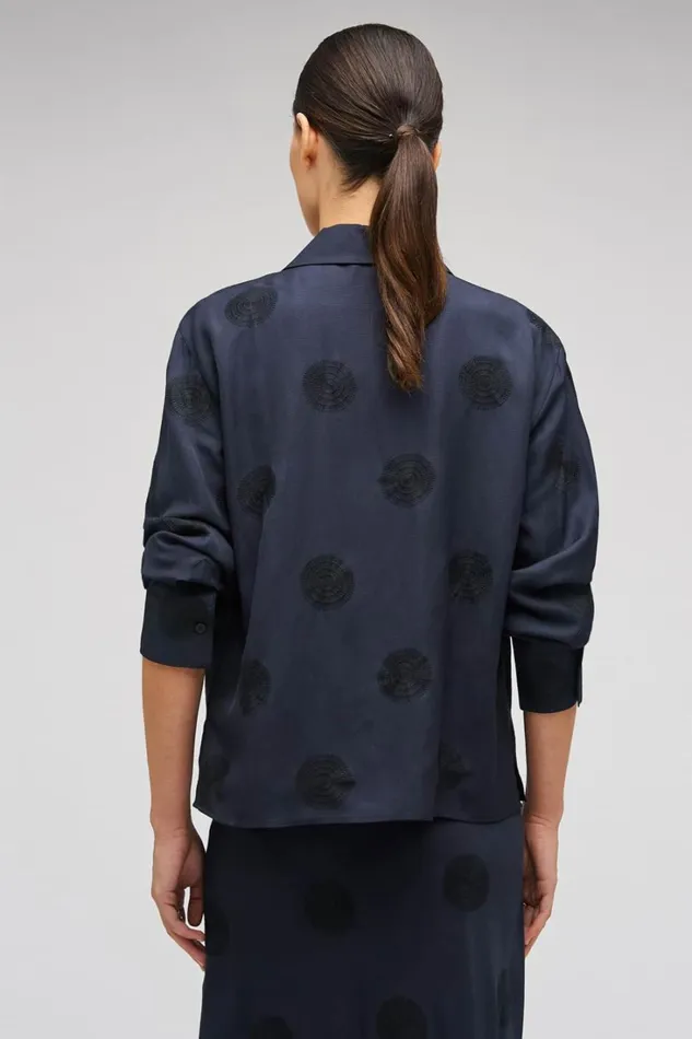 Oroton Embroidered Starburst Shirt North Sea Women Tops Oroton Embroidered Starburst Shirt North Sea Women Tops