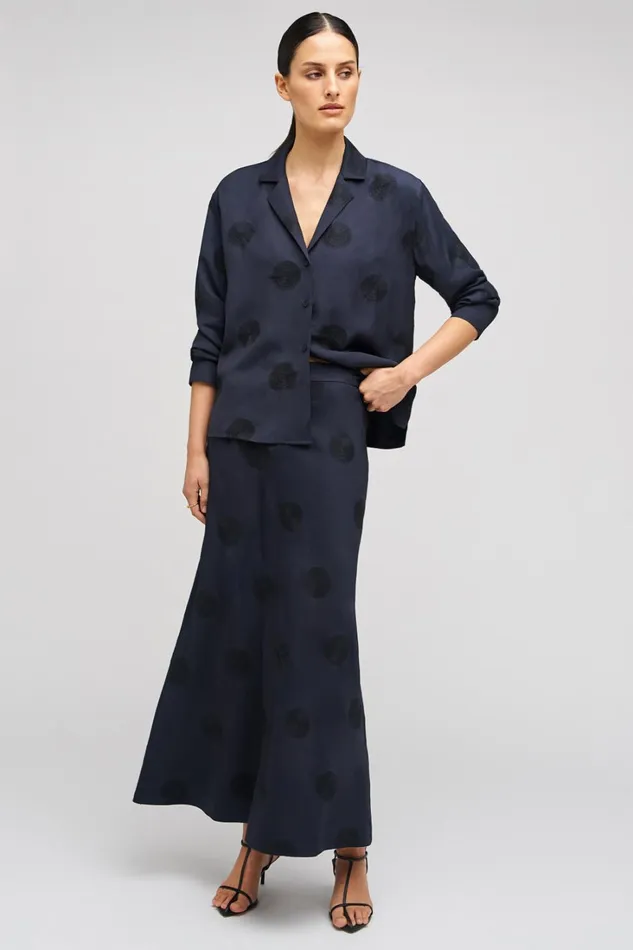 Oroton Embroidered Starburst Shirt North Sea Women Tops Oroton Embroidered Starburst Shirt North Sea Women Tops