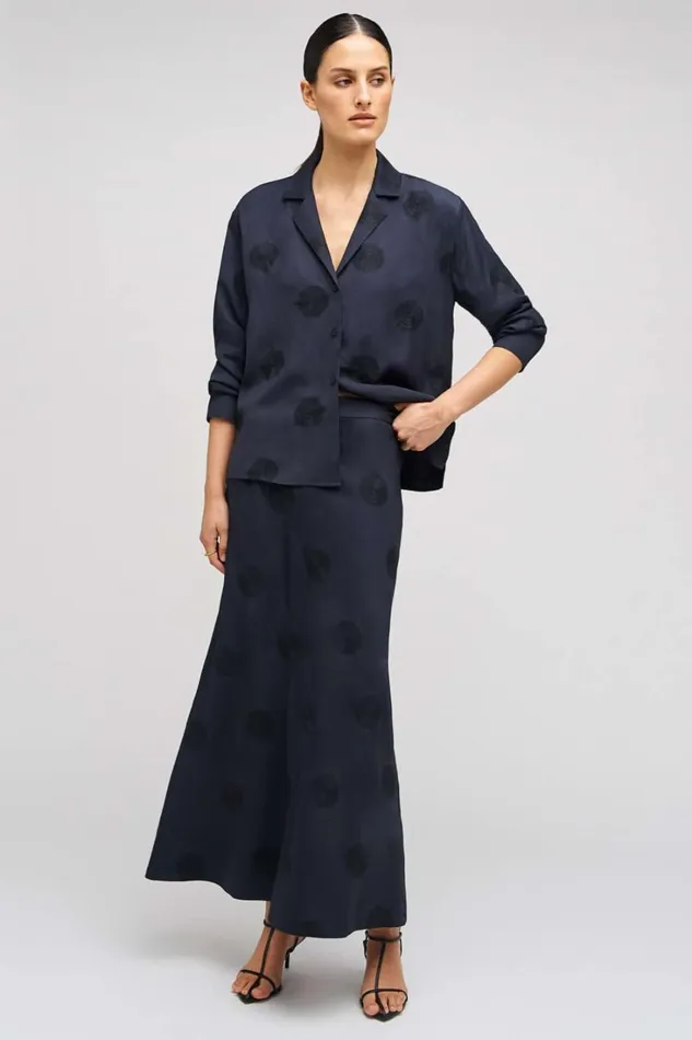 Oroton Embroidered Starburst Shirt North Sea Women Tops Oroton Embroidered Starburst Shirt North Sea Women Tops