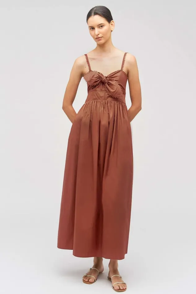 Oroton Lace Trim Sundress Wicker Women Dresses Oroton Lace Trim Sundress Wicker Women Dresses
